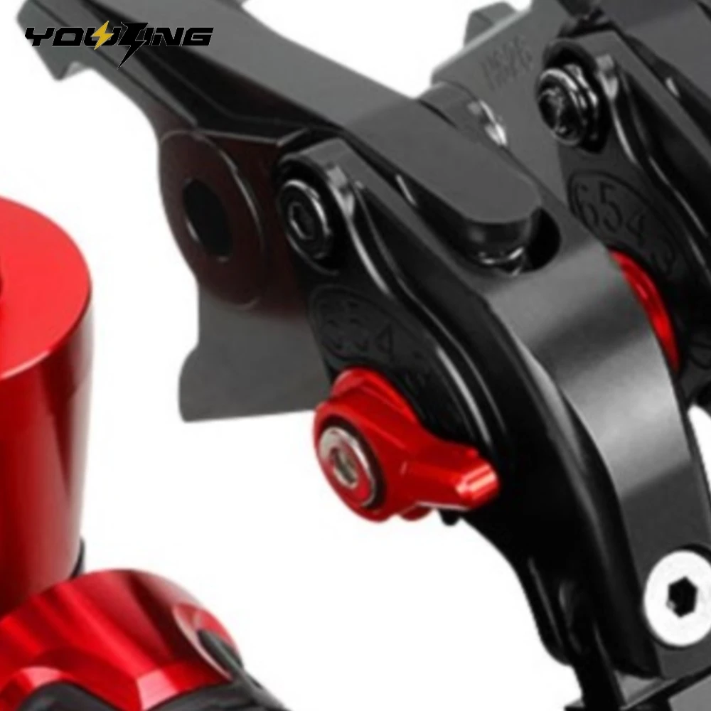 

For KAWASAKI NINJA ZX6R ZX-6R 2007-2016 2014 Motorcycle Brake Clutch Levers 7/8"22MM Handlebar Grips Handle Bar Grip Ends Plugs