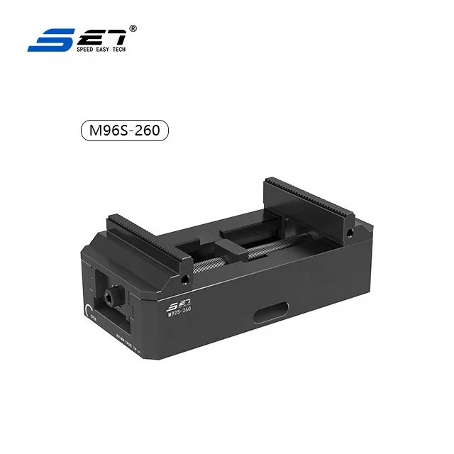 

52mm Staple Spacing Vice Manual Fast Open Locking Repeat Positioning Accuracy of Less Than 0.01mm Cnc Self-centering Vice