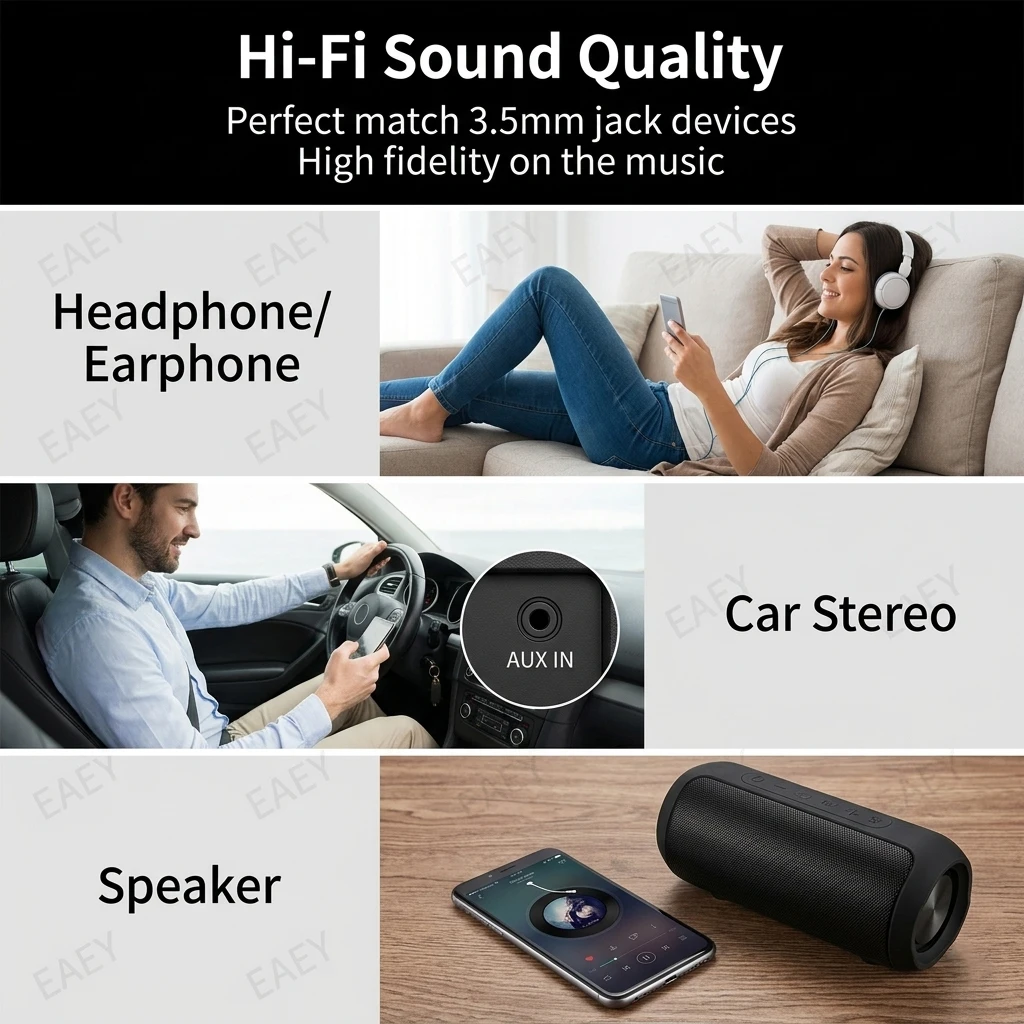 For iPhone Headphone Adapter Earphone Headset Audio Aux Jack Adapter for iPhone 14 13 12 11 Pro Max Plus Mini XR XS 8 iPad