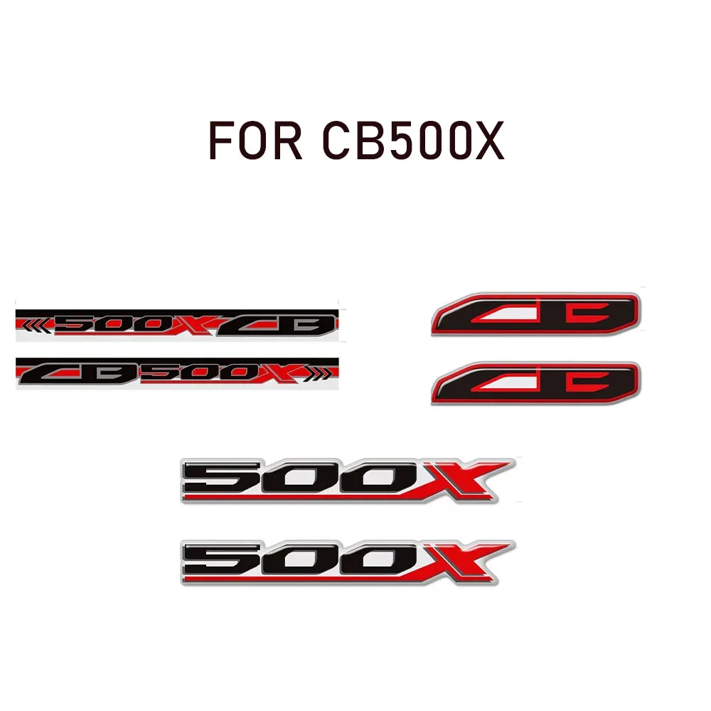 

For Honda CB500X CB 500X Protector Handguard Emblem Helmet Tank Pad Motorcycle Stickers Adventure Trunk Luggage Aluminum Cases