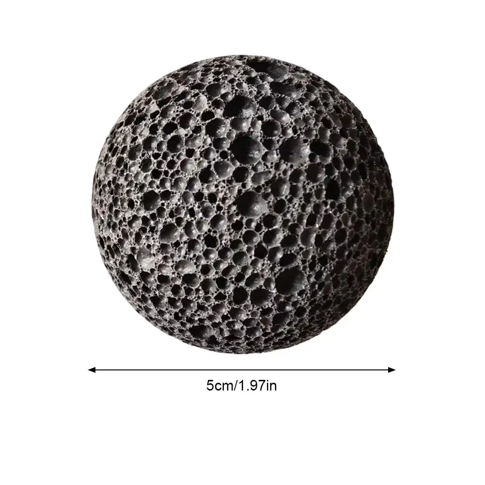 

5cm Volcanic Stone Hand Grip Strengthener Ball Anti-sweat Finger Exerciser for Rock Climbing Training & Muscle Recovery Therapy