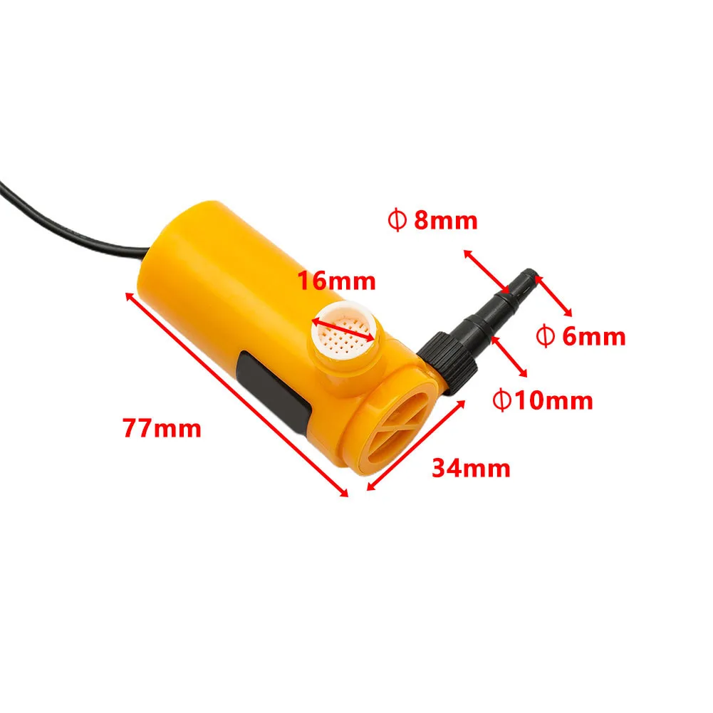 12V High Pressure Pump For Angle Grinder Guard Water Slotting Cutting Machine Dust Cover Cooling System Tool Accessory