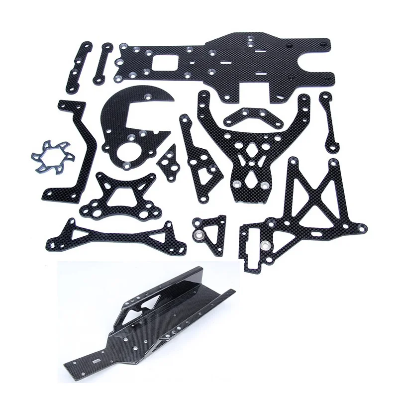 

Набор деталей из углеродного волокна, подходящий для 1/5 HPI ROVAN KM BAJA 5B 5T 5SC