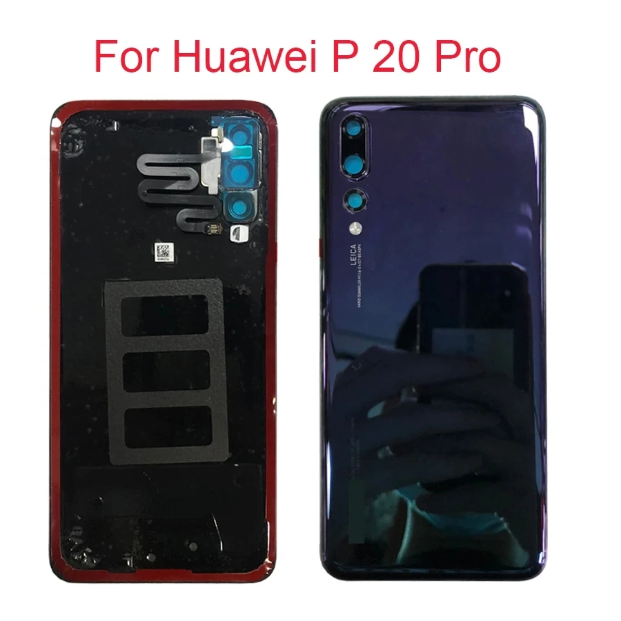 New Glass Rear Housing For Huawei P20 Pro Battery Cover Back Case Door P20 Pro Back Cover CLT-AL01 clt-l29 Replace Part