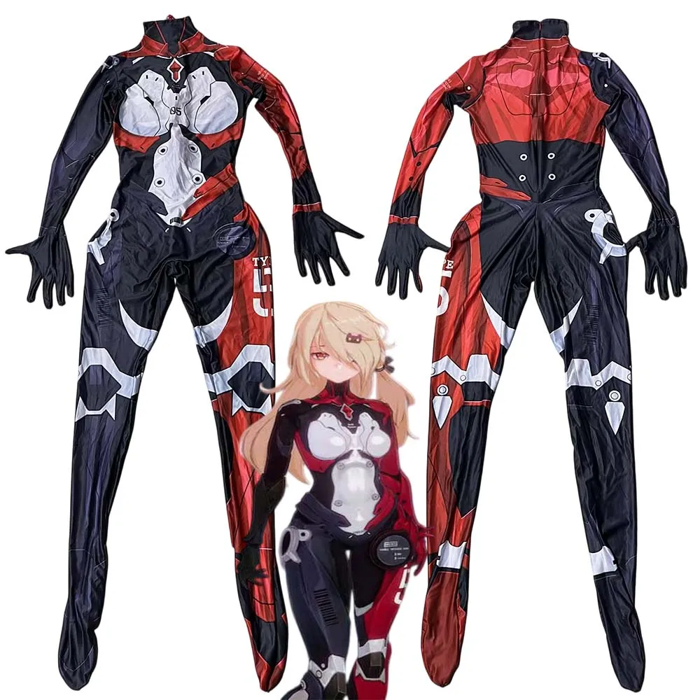 

Adults Halloween Female Nemesis Cosplay Costumes Superhero Zentai Suit Tower of Fantasy Bodysuit Party Jumpsuits