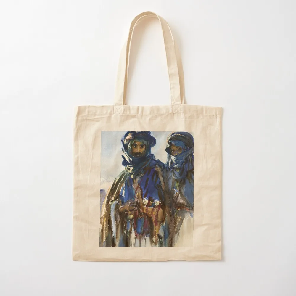 John Singer Sargent Bedouins Tote Bag Beach bag reusable shopping bags Women's shopper