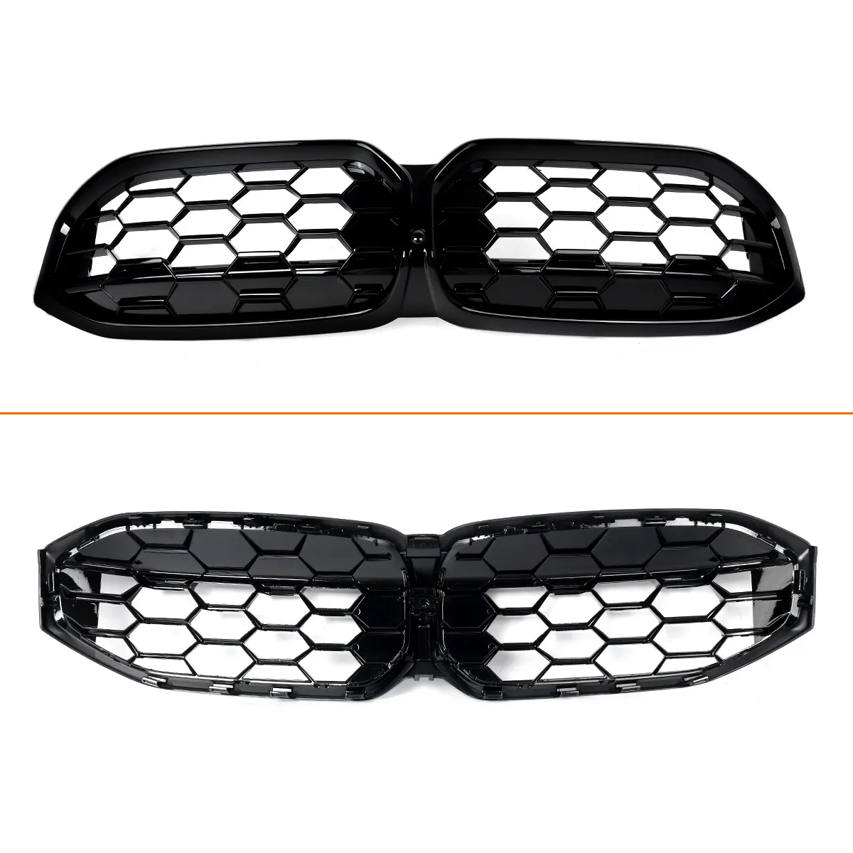 

Suitable For The New Bmw 3 Series G20 G28 LCI 2023-25 Starry Sky Grille Modification Bright Black 23 Series Meteor Intake Grille