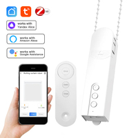 Tuya Zigbee Smart Motorised Blind Automatic Electric Roller Shutter Shadows Robot Driver Google Yandex Alice Alexa Voice Control