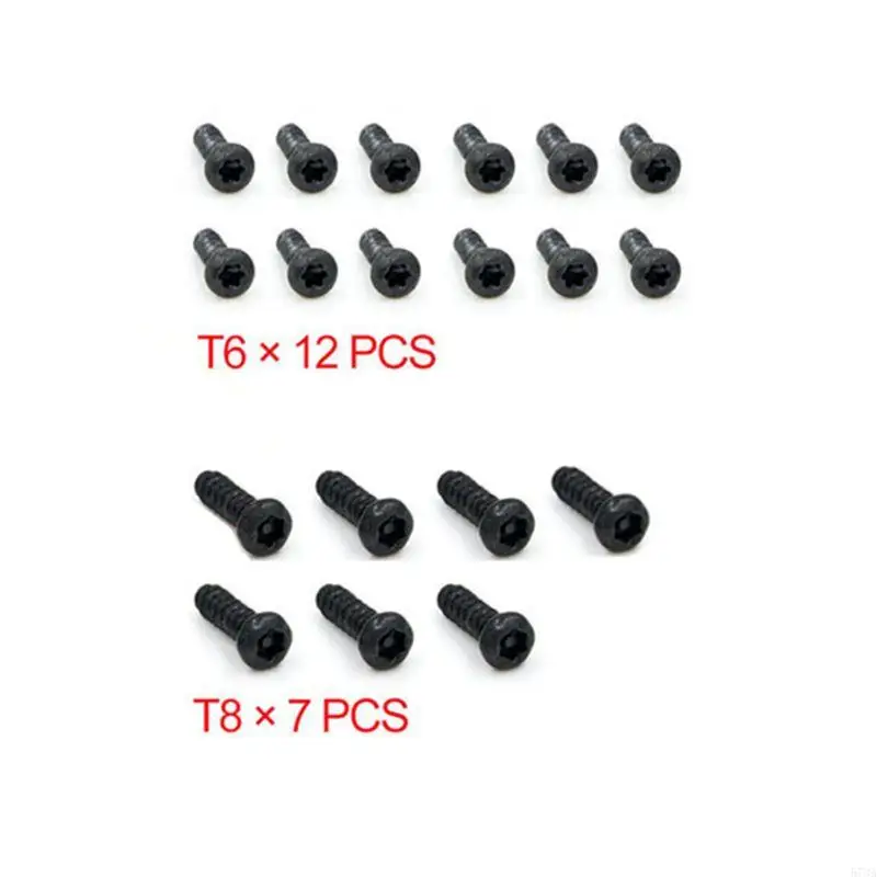 573A Disassemble Repair Parts Tools Kit T8 T6 Screwdriver with Screws For  One S Slim Elite Gamepad Controller Replace