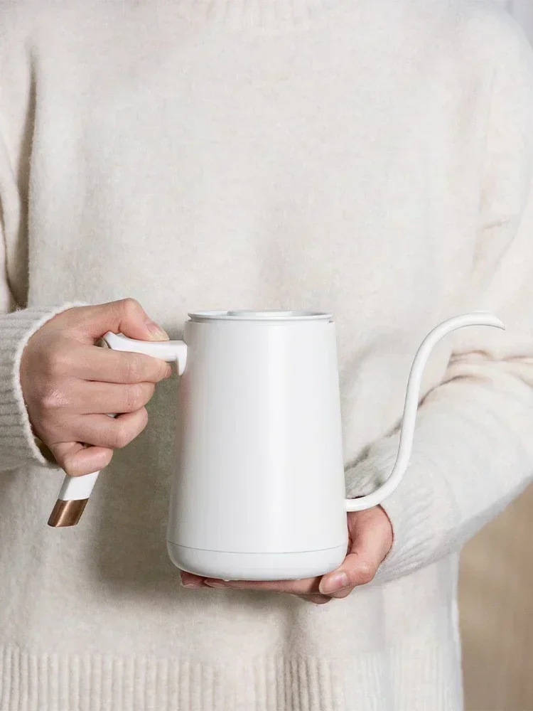 Timemore Fish Smart Electric Pour Over Kettle 600ml 220v  Fine Mouth Temperature Control Customize Hand Brew Coffee Pot Gift