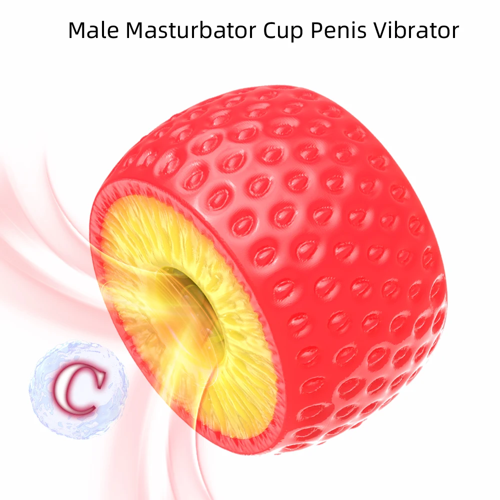 Masturbatore maschile realistico a due canali coppa masturbatoria_voghion.com