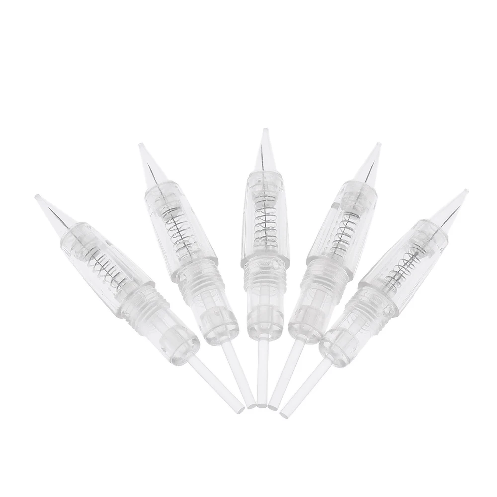 

30 шт. 3R игла для татуировки бровей с крышкой, одноразовая стерилизованная игла для татуировки для татуировки, ручка для микроблейдинга для бровей