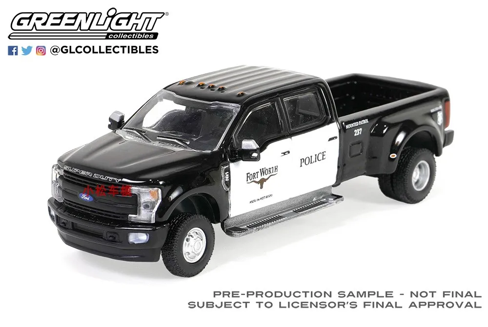 

1:64 2019 F-350 Dually-Fort Worth Police Department Mounted Police - Texas