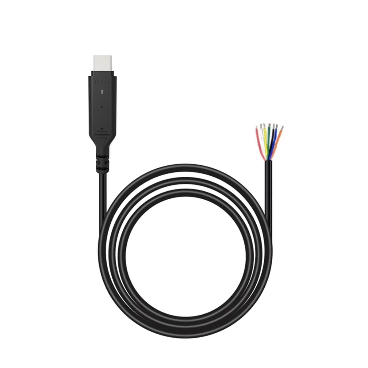 USB نوع-C ذكر أنثى التوصيل إمدادات الطاقة شاحن موصل كابل إصلاح كابل لحام نوع سلك 7 كابل الأساسية