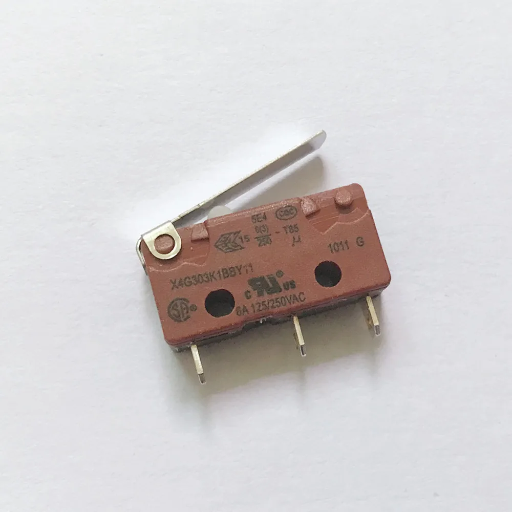 Original new 100% X4G303K1BBY11 6A 125/250VAC 3pin with handle micro switch