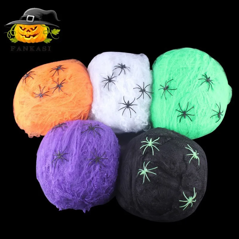 Halloween Decoration Chamber Haunted House Horror Spider Web