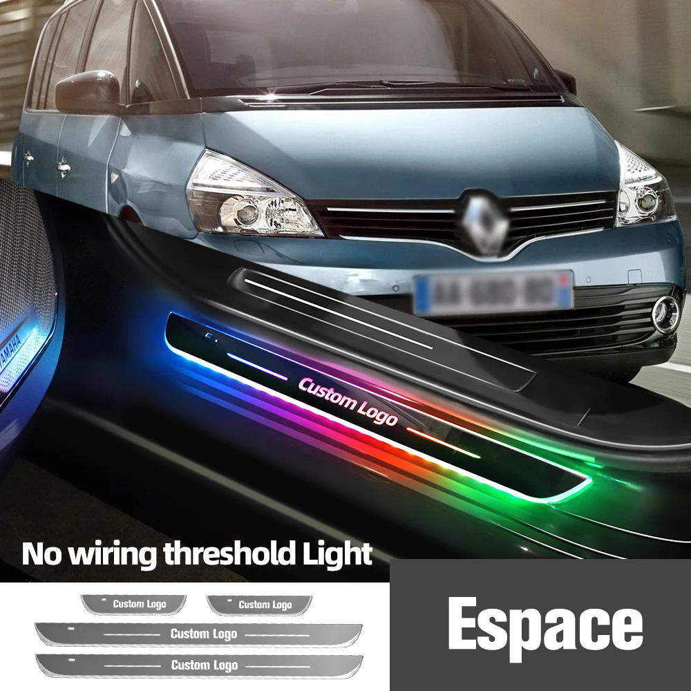 

Для Renault Espace 4 5 2002-2023 2014 2018 2020 оформление автомобиля с индивидуальным логотипом