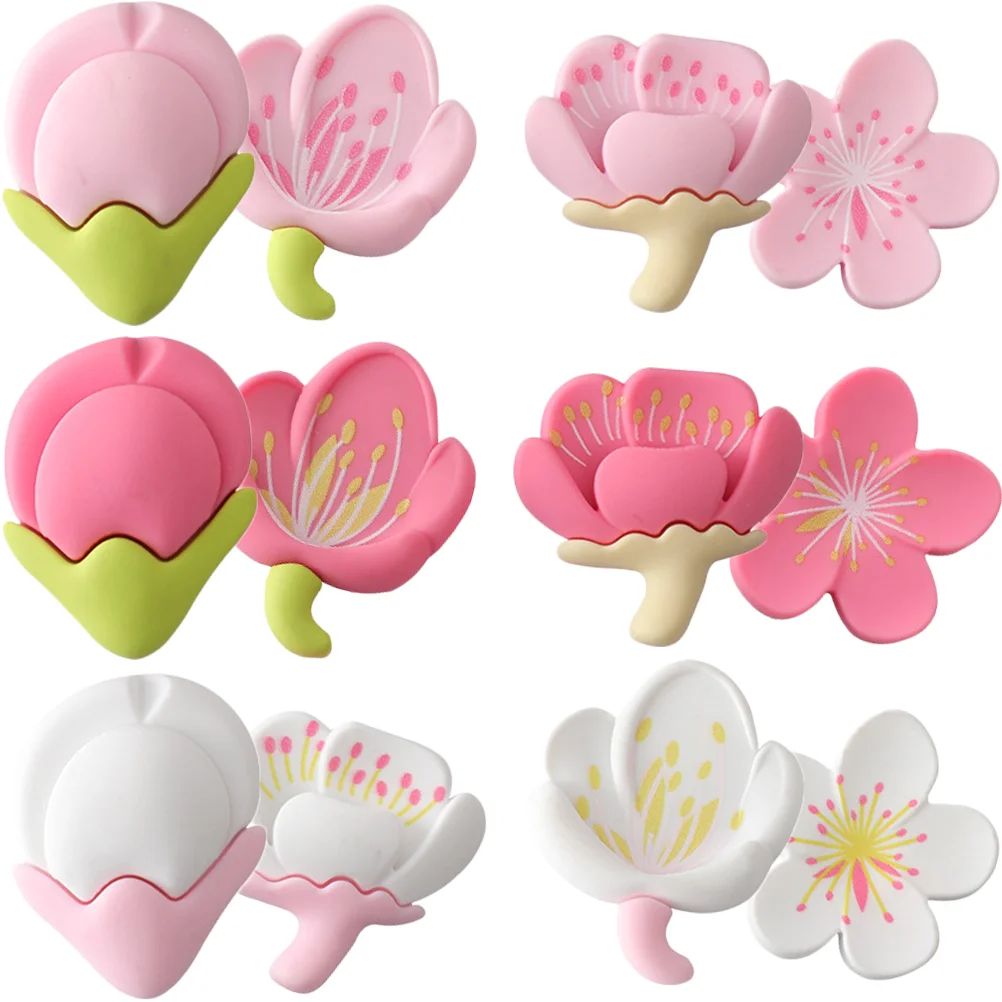 

12 Pcs Fridge Magnet Cute Magnets Kitchen Refrigerator for Lockers The Notebook Office Pink Decoration Decorative