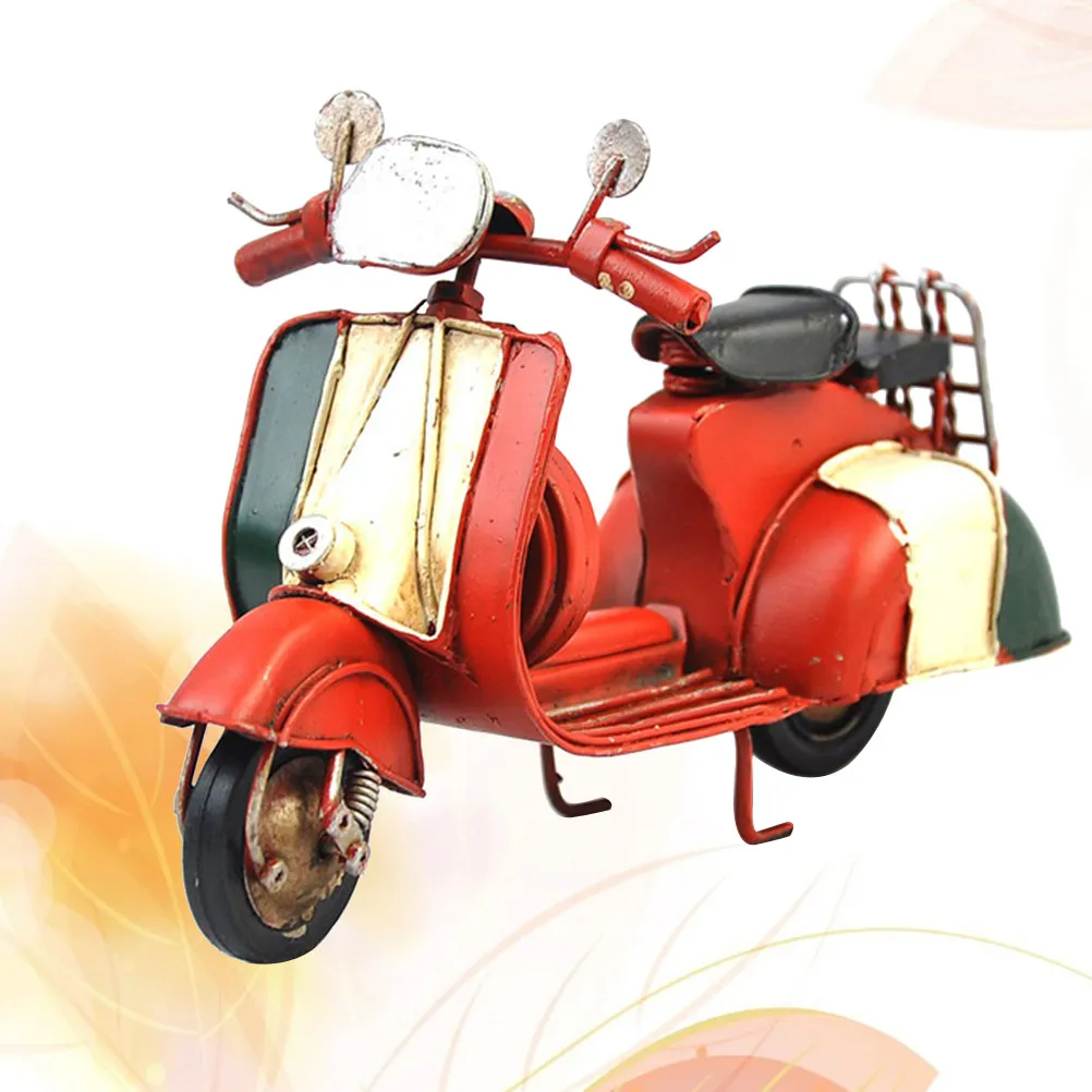

Scooter Vintage Iron Art Tinplate Craft Decoration Retro Collection for Home Bar Shop Club Display