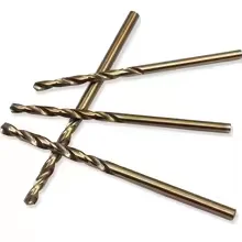 10 Stück/Set HSS M35 Kobalt-Bohrer 1mm 1,5mm 2mm 2,5mm 3mm Kobalt-beschichteter Bohrer Elektrowerkzeug zum Bohren von Metall und Edelstahl – Detail 6