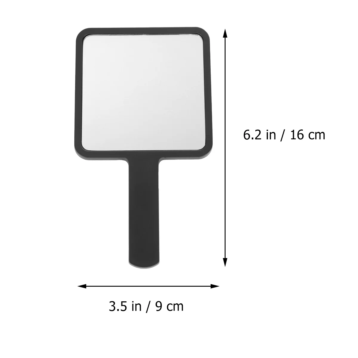 90X160mm السفر الغرور ماكياج حمل الجيب المرأة المحمولة ملكة جمال المحمولة