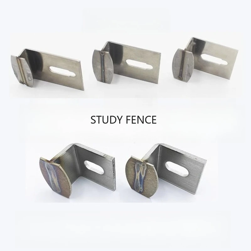 10pcs Stainless Steel Pendant Stainless Steel Corner Code T-shaped Wall Hooks Fixed Connection Clip Hardware Accessories