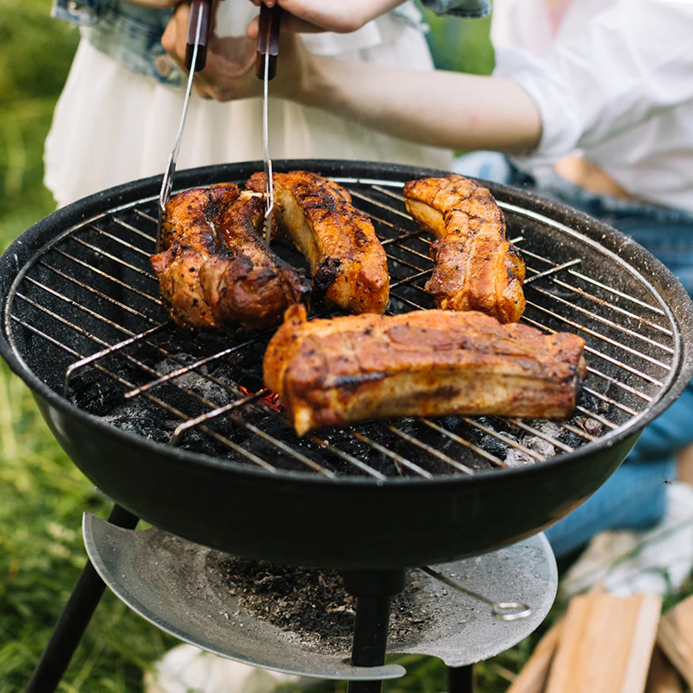 

Korean Bbq Grill Round Iron Plastic Multi-Function Portable Design for Indoor Hot Pot Outdoor Camping Bbq Grill Pan for Camping