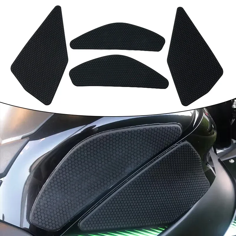 ZX10R Side Fuel Tank pad Tank Pads Protector Stickers Knee Grip Pad Fit For KAWASAKI For NINJA ZX-10R 2011-2019 2018 Motorcycle