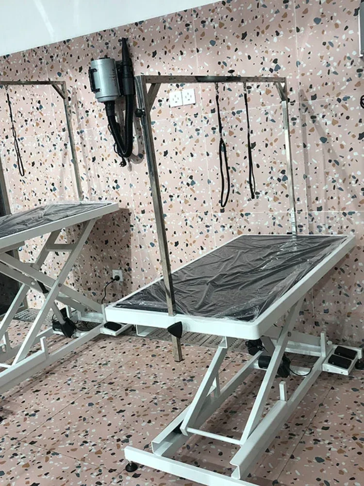 Pet Shop Electric Ultra-Low Lifting Beauty Table Cosmetic Table Pet
