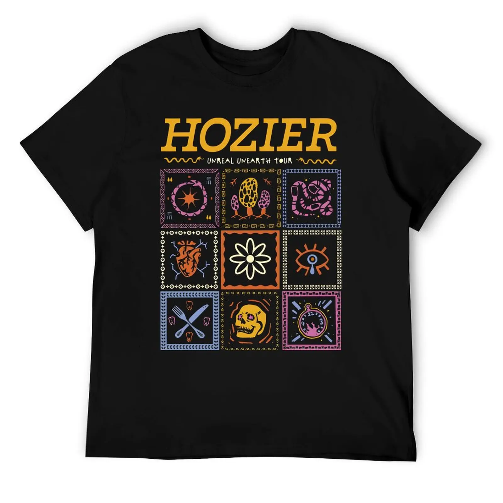 

Unreal Unearth Hozier T-Shirt, 2024 Tour Edition T-Shirt cotton t shirts high quality t shirt custom print T-Shirt