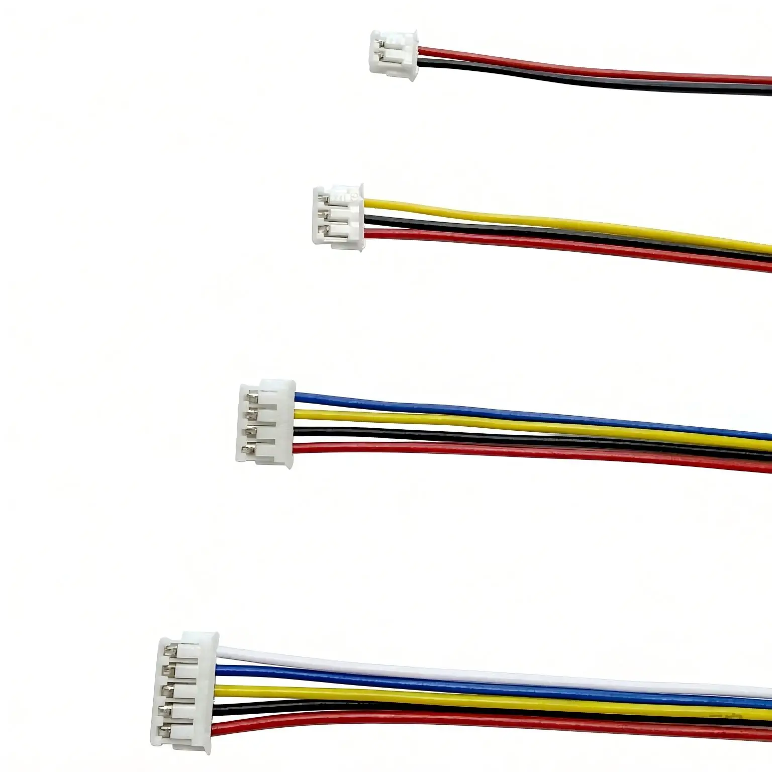 10PCS ZH1.5 ZH 1.5mm Wire Cable Connector 2/3/4/5/6/7/8/9/10/12 Pin 1.5MM Pitch Plug 10CM/20cm/30CM Wire Length 26/28/30AWG