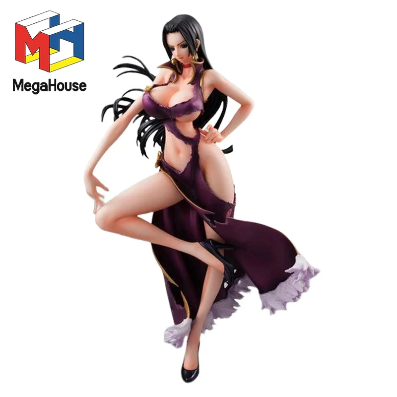 

ONE PIECE Stock Genuine Mega House Boa Hancock Original Action Anime Figure Collectible Model Dolls Statuette Ornament Gifts