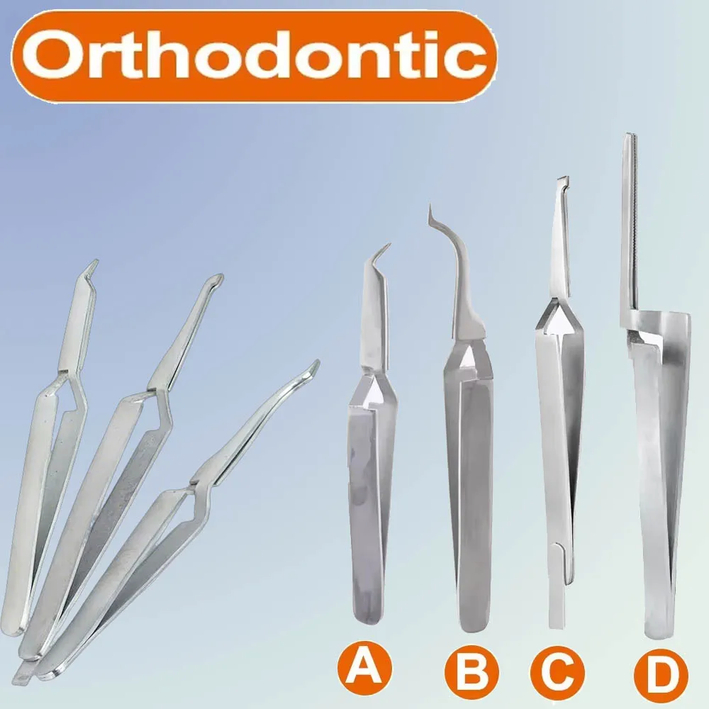 

Orthodontic Tweezers for Occlusal Paper Buccal Tube Bonding Bracket Placement Dental Tools Restorative Dentistry