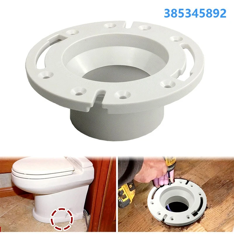 For DOMETIC 385345892 3Inch Socket Floor Flange Use For Mount Dometic/Sealand Gravity Discharge Toilets Accessories