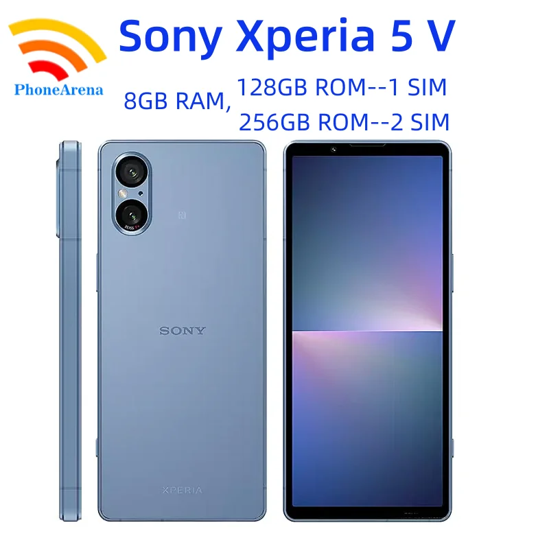 【極美品】SONY Xperia 5 V RAM 8GB ROM 256GB Sony Xperia 5V 5 V 128GB 256GB ROM 8GB RAM 6.1