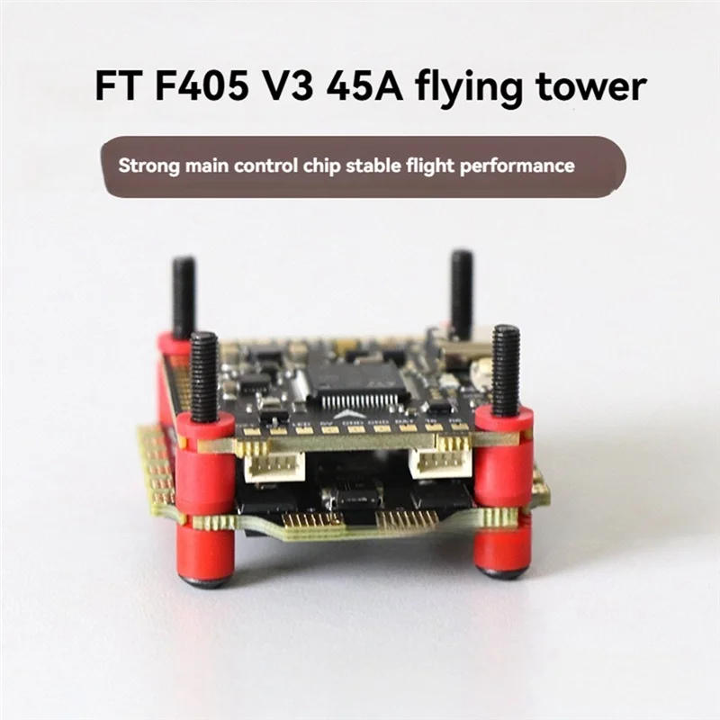 

B98A-F405 FC&ESC Stack F405 V3 Контроллер полета + 60A 4In1 Blheli_S ESC 30,5X 30,5 мм для деталей квадрокоптера RC FPV Drone