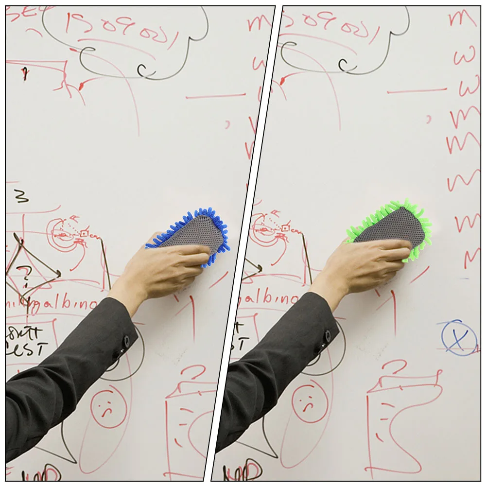 

4Pcs Dry Erase Erasers Magnetic Chenille Whiteboard Accessories for Home Office Classroom Use Dry Erase Erasers