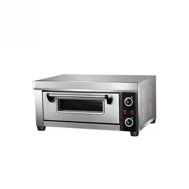 20D Commercial Bakery Electric Desk Pizza  Oven Bread Oven 1 Layer 2 Trays