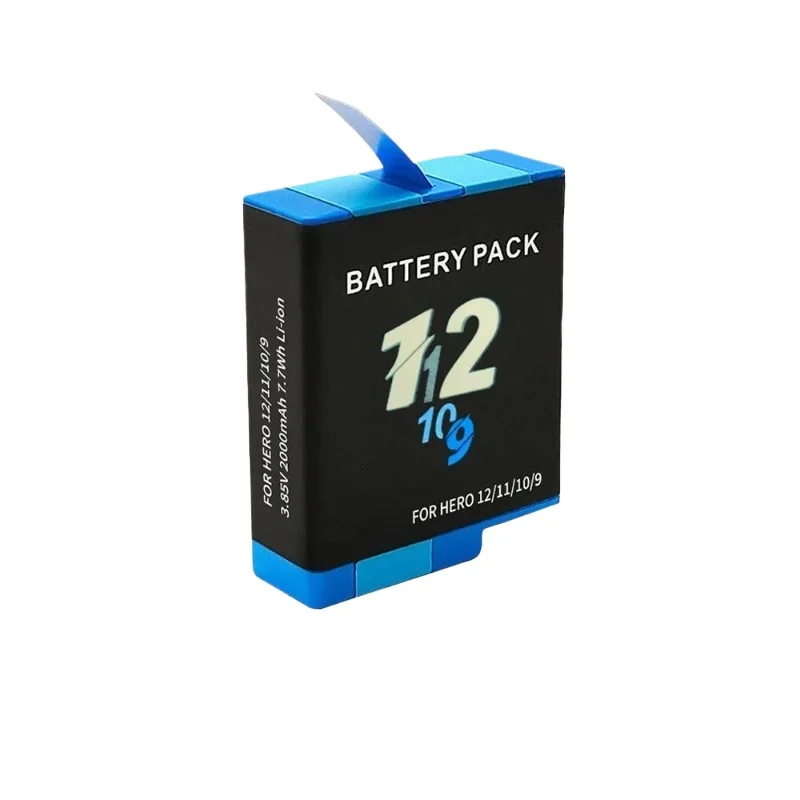 For AHDBT-901 3.85V 2000mAh Sports Camera Rechargeable Battery