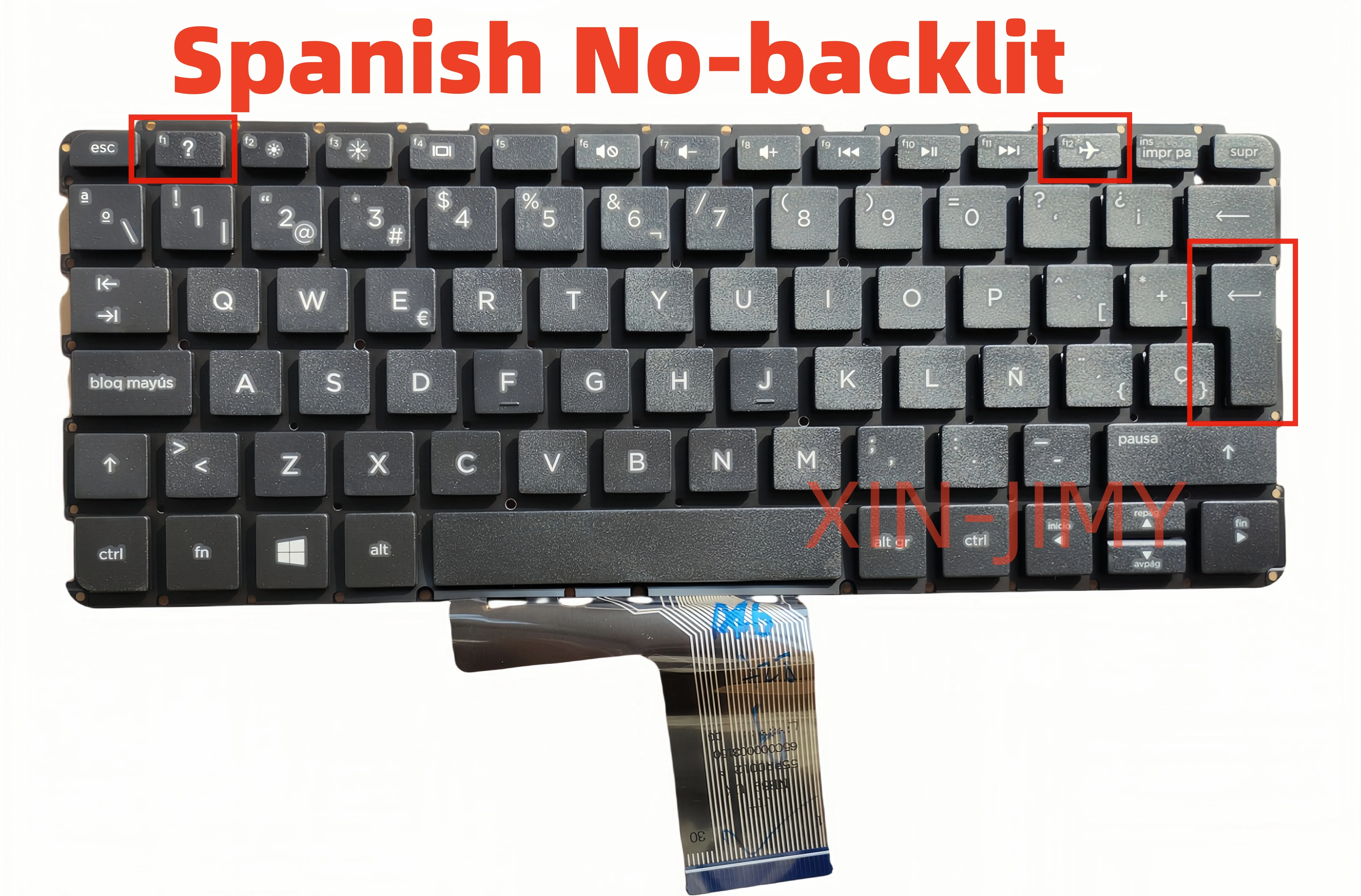 

Spanish black Laptop keyboard For HP PAV 11-E 11-E001LA 11-E003LA 10-F000 11-E000 11-E010SS SP notebook without backlit