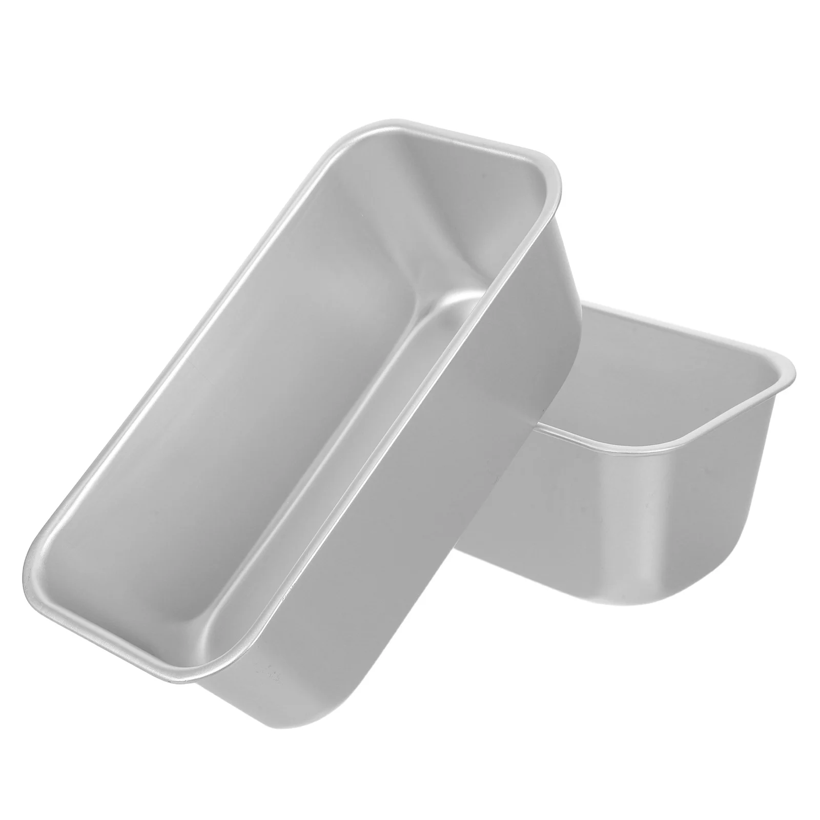 

2Pcs Rectangular Nonstick Toast Mold Baking Pan Cake Bread Bakeware Multipurpose Kitchen Tray for Cooking Baking