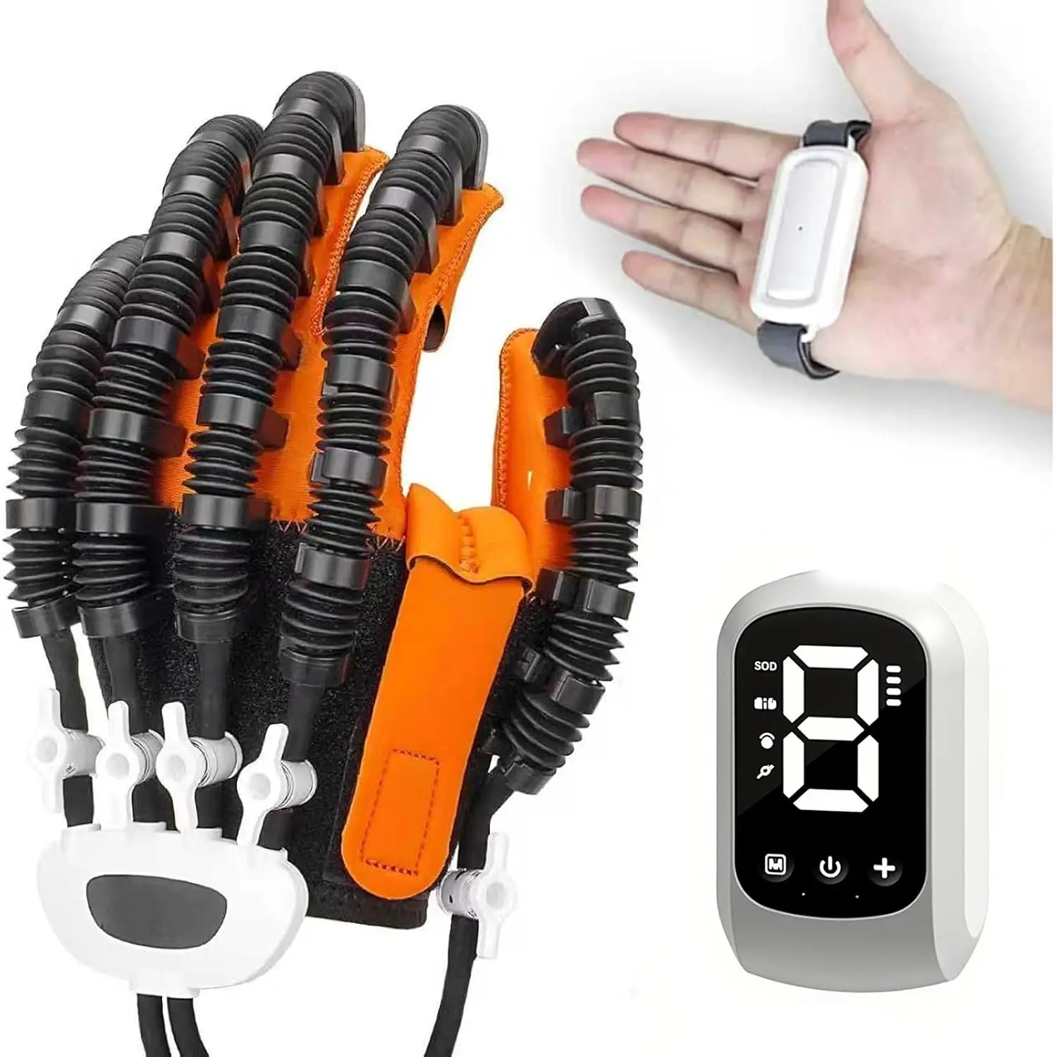 

Rehabilitation Robot Gloves for Stroke Recovery Hemiplegia Finger Hand Function Rehabilitation Therapy Arthriti Glove with USB