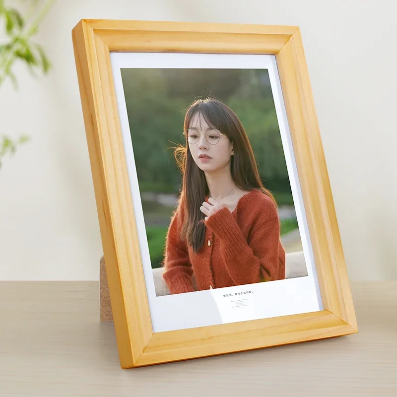 الشمال الإبداعية إطار صورة صغيرة طاولة مكتبية خشبية إطار صور التصميم الحديث كادر صور جدارية إطار الجدار الديكور