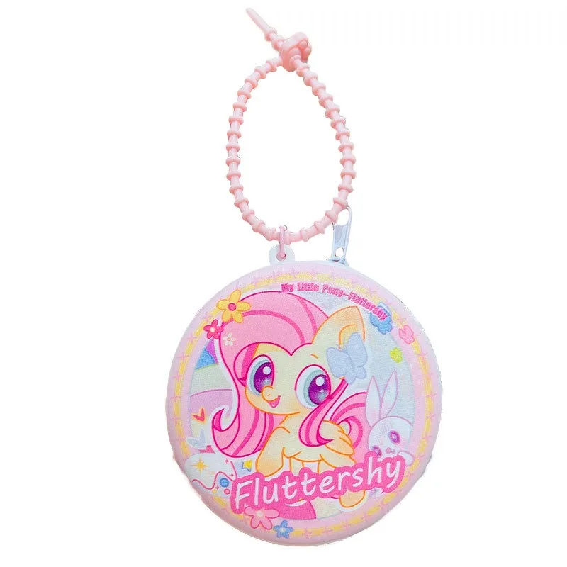 My Little Ponys Cute Coin Purse Keychain Backpack Charm Wallet Card Holder Anime Merchandise