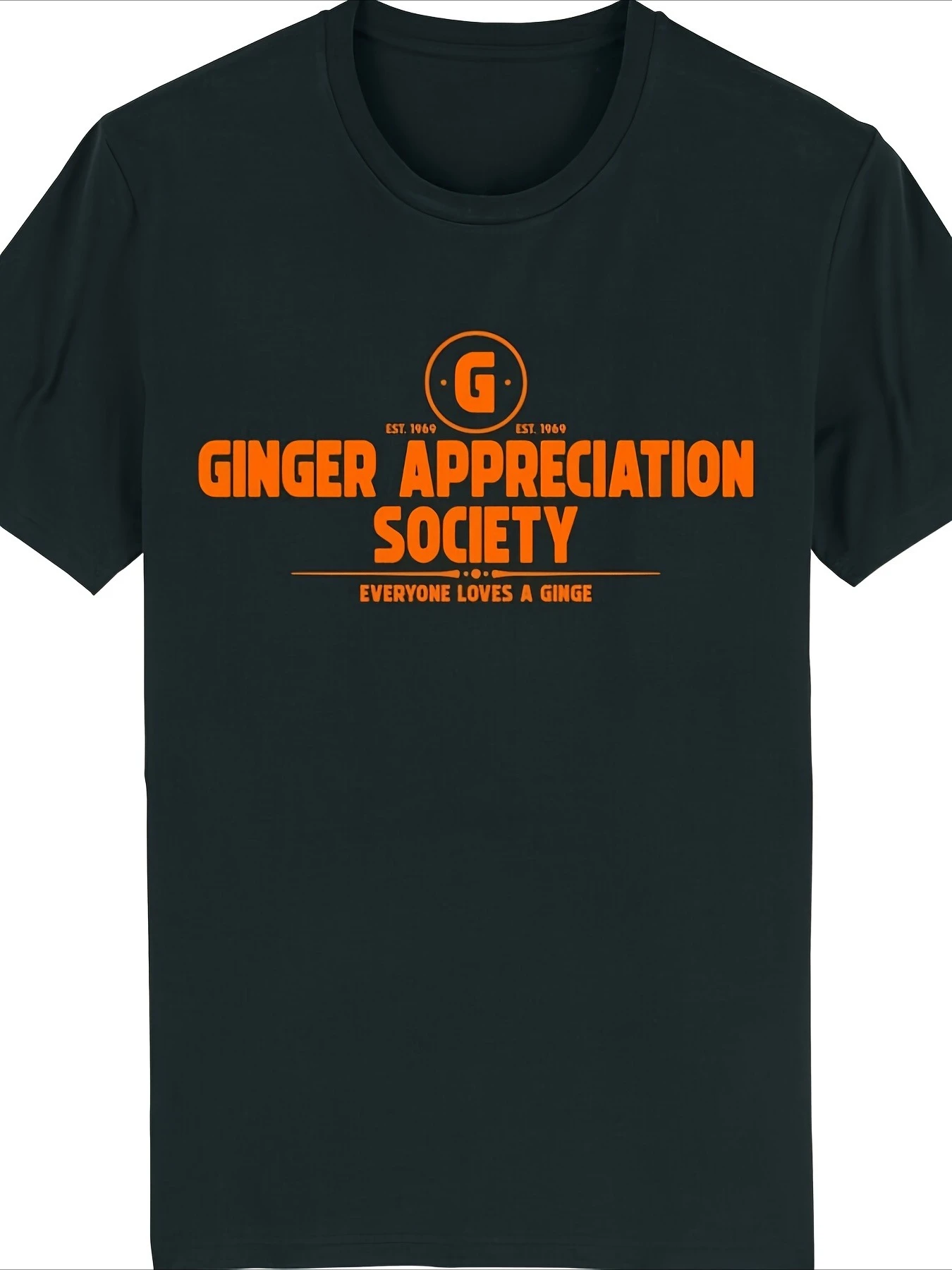 Men's for Redhead Ginger Hair Fans T-Shirt Soft Breathable Casual Tee Suitable for Redheads Ginger Hair Owners