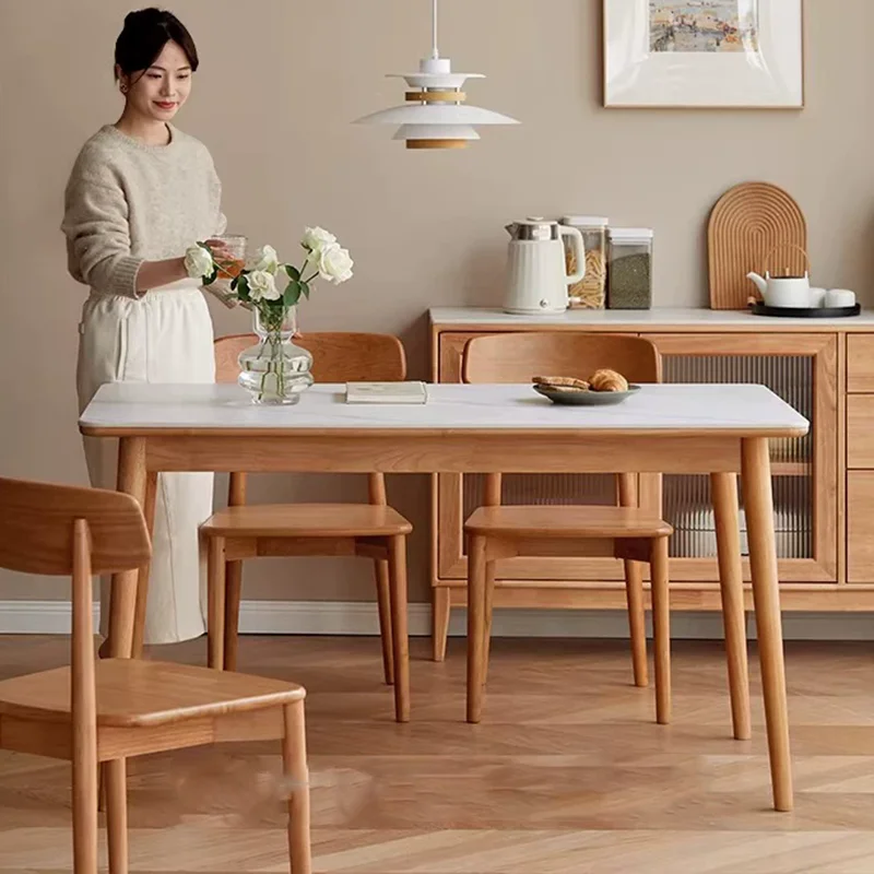 Restaurant Mobile Dining Table Desk Modern Luxury Gaming Study High Bistro Writing Dining Table Designer Muebles Home Furniture