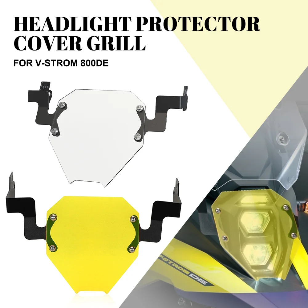 

Motorcycle Accessories V-Strom 800 DE 2023 2024 Acrylic Headlight Cover Protection Guard For Suzuki V-strom 800de V-STROM 800DE