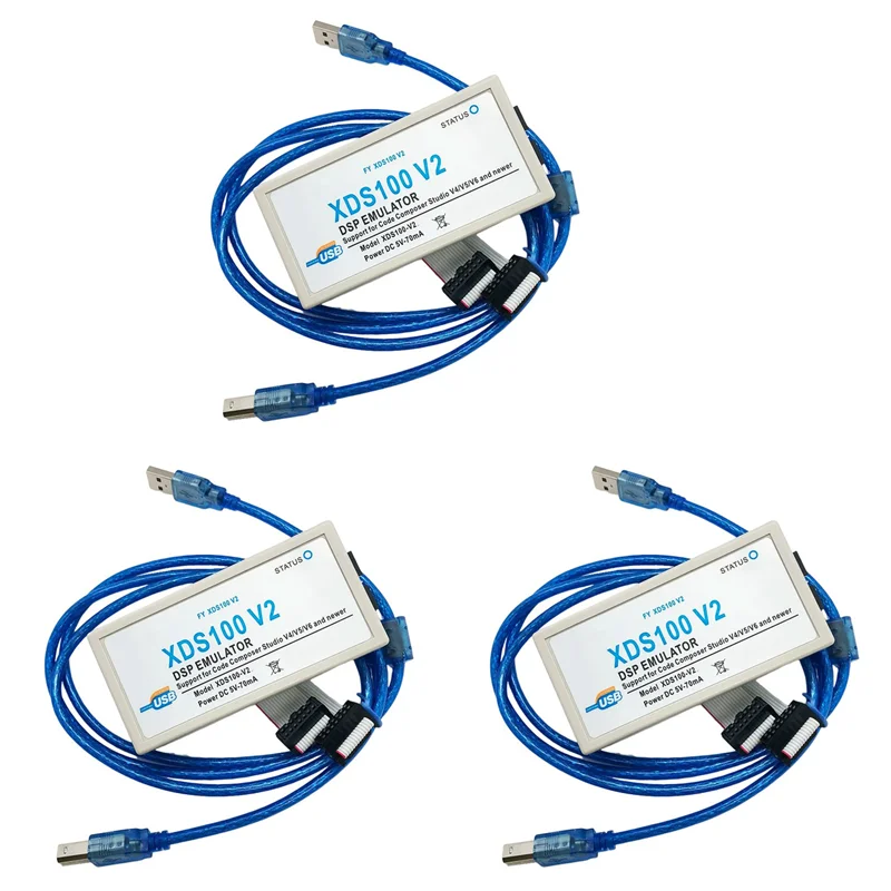 

M18K-3X программатор эмулятора DSP XDS100 XDS100V2 JTAG отладчик подходит для TI ARM9 A8 TMS320 TI DSP CCS5-CCS10