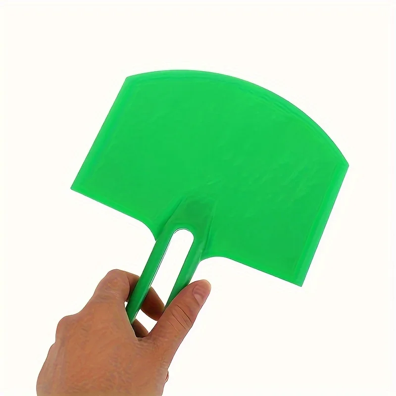 2pcs Premium Plastic Curved Putty Knife Scoop Multipurpose Hand Tool for Drywall,Plaster,Spackling,Paint Scraping, Mud Shoveling
