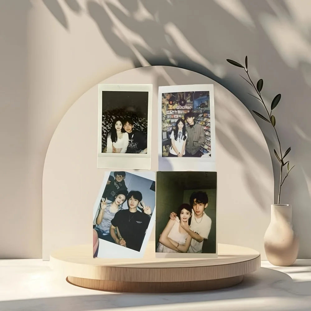 5 cartes photo personnalisées pour la Saint-Valentin, portrait de famille, carte photo commémorative du Nouvel An
